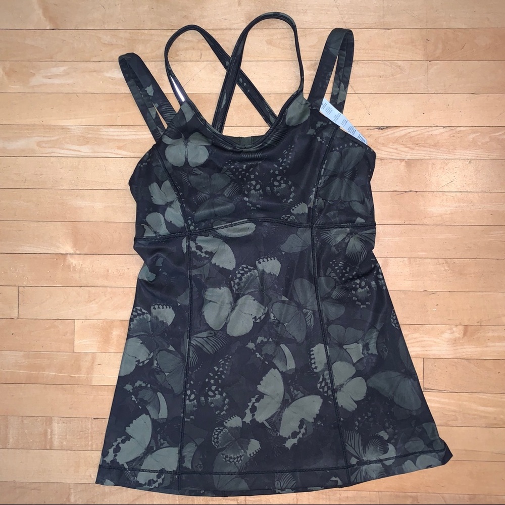 Butterfly Pattern Lululemon Tanktop